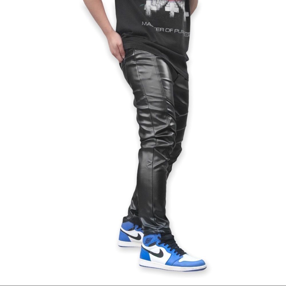 Leather Pants Black   - Picture 2 of 4